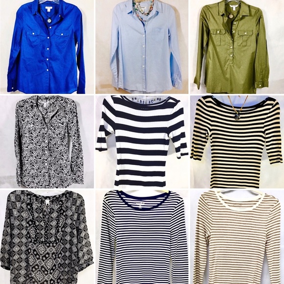 Old Navy Tops - 🔹BUNDLE OLD NAVY SHIRT-Sz XS Tall-LONG-3/4 Sleeve